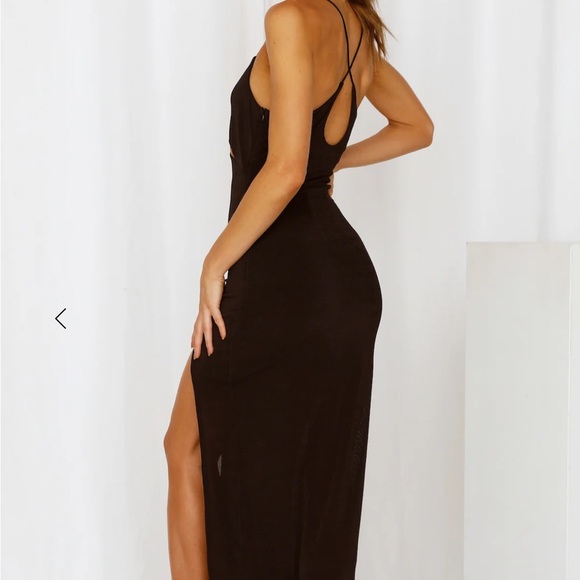 Hello Molly Cold Brew Maxi Dress Black - Picture 6 of 6